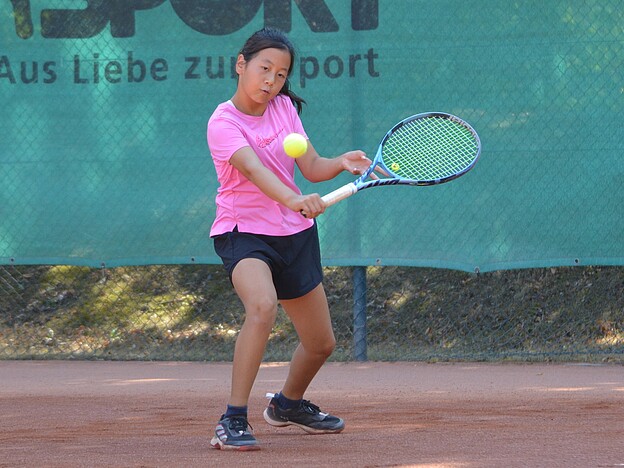 Elina Zhu, Siegerin Mädchen U 12 Elina Zhu, Siegerin Mädchen U 12