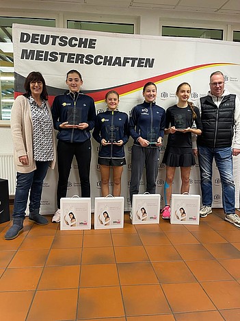 Gruppenbild Mädchen U14 Do.